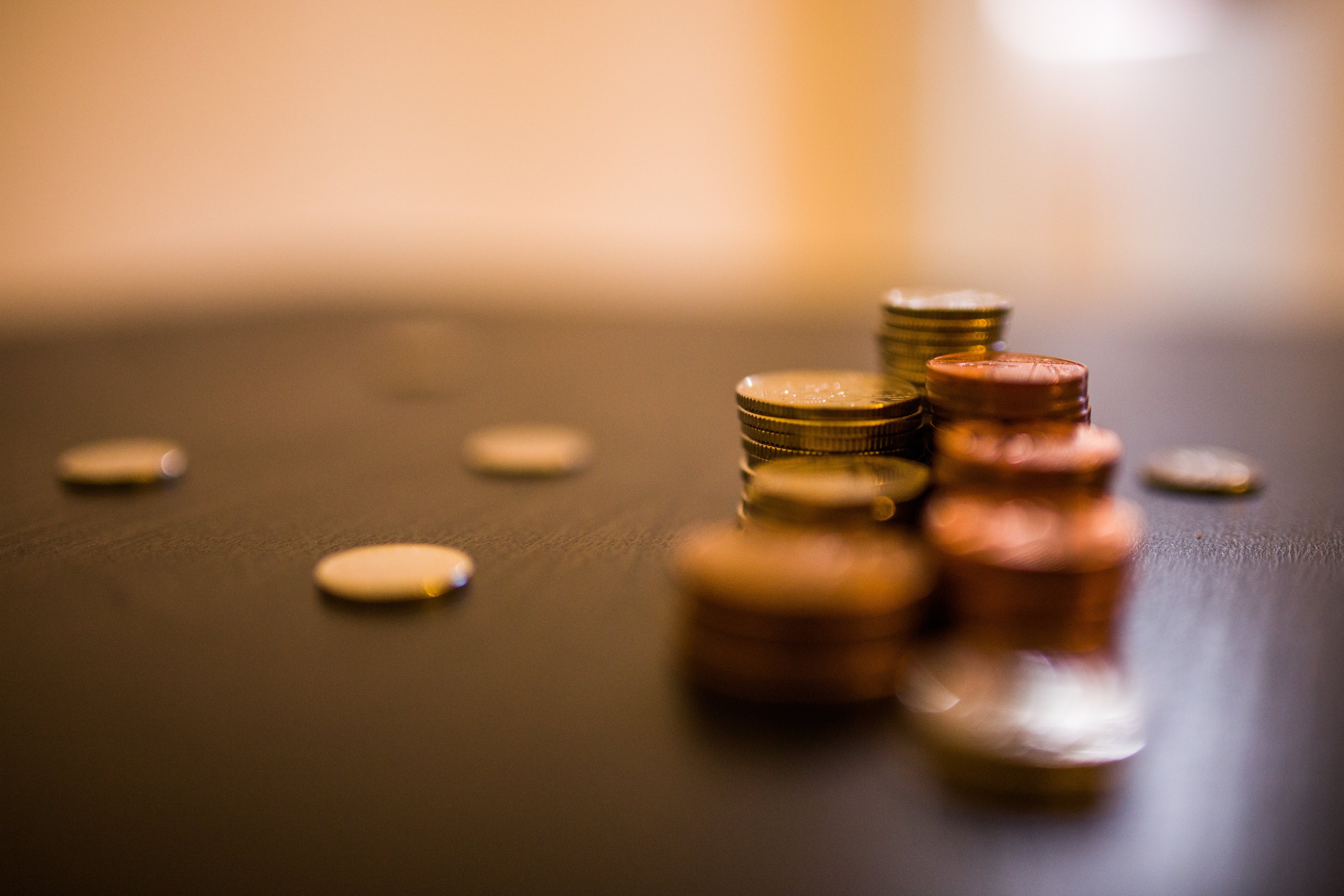 Shallow Focus Photography of Coins